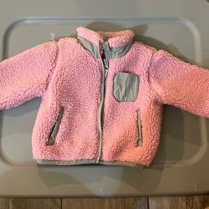 Pink baby jacket